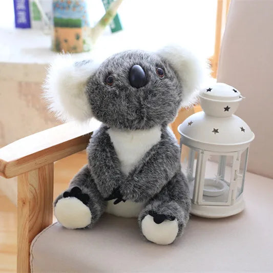 1pc Kawaii Simulation Australia Koala Plush Toy Stuffed Animal Doll Mom Baby Kids Infant Girls Toys Birthday Gift Home Decor