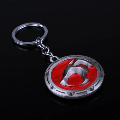 Cartoon Thundercats Keychain Women Men Jewelry Sword Weapon Model Metal Pendant Keyring For Fans Gifts