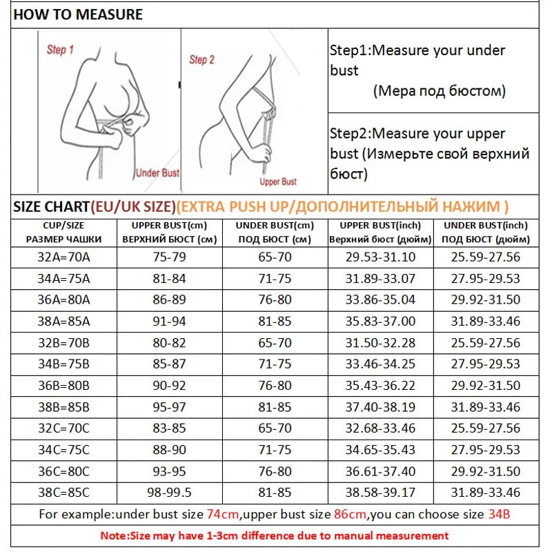 Front Closure Bras For Women Push Up Strapless Bra Seamless Brassiere Soft Underwear Female Sexy Invisible Lingerie Intimate