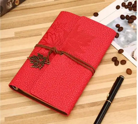 A5 A6 A7 Travelers Vintage Notebook PU Leather Blank Kraft Diary Note Book Journal Sketchbook Stationery School Office Supplies