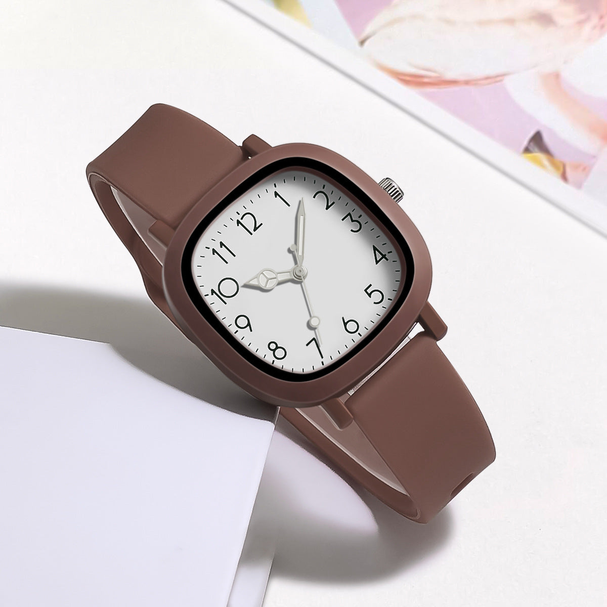 Fashion Brand Bear Women Quartz Watch 2024 Ladies Casual Silicone Jelly Watches Clock Girl Gift Zegarek Damski