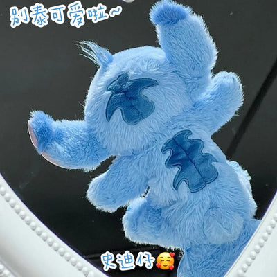 Disney Stitch Anime Plush Cute Pencil Case Kawaii Pen Bag Kids School Home Stationery Box Lilo & Stitch Plush Bags Kids Gift Toy