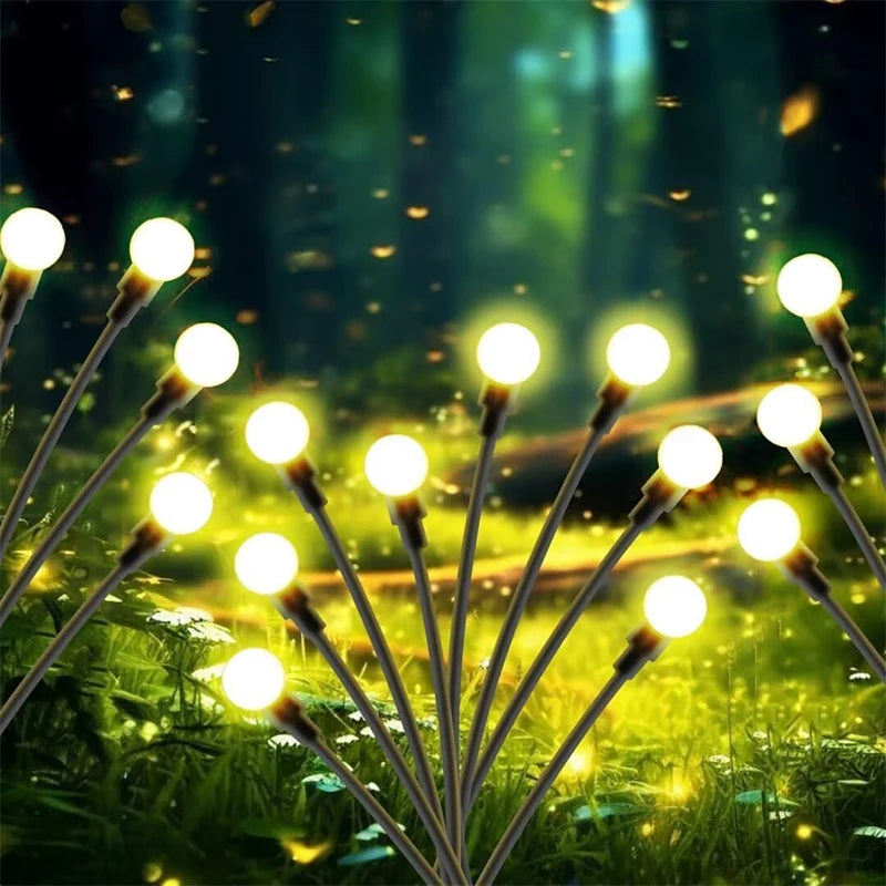 Solar Garden Lights - Solar Swaying Light, Solar Outdoor Lights, Solar Garden Decorative Lights Yard Patio Pathway Decoration