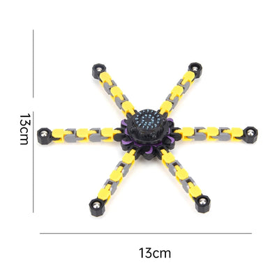ألعاب سلسلة سبينر مشوهة للأطفال، ألعاب سبينر مقاومة يدوية، هدية للكبار