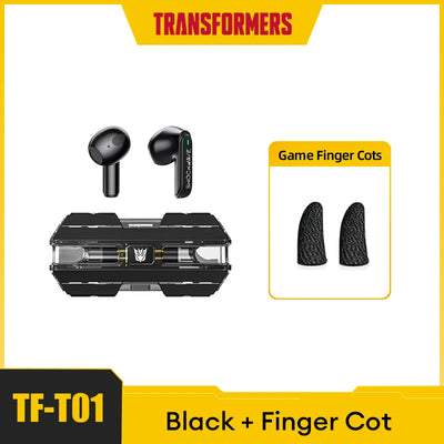 Transformers TF-T01 TWS Earphones Bluetooth 5.3 Wireless Earphone Low Latency HIFI Stereo Headset Gaming Music Dual Mode Earbuds