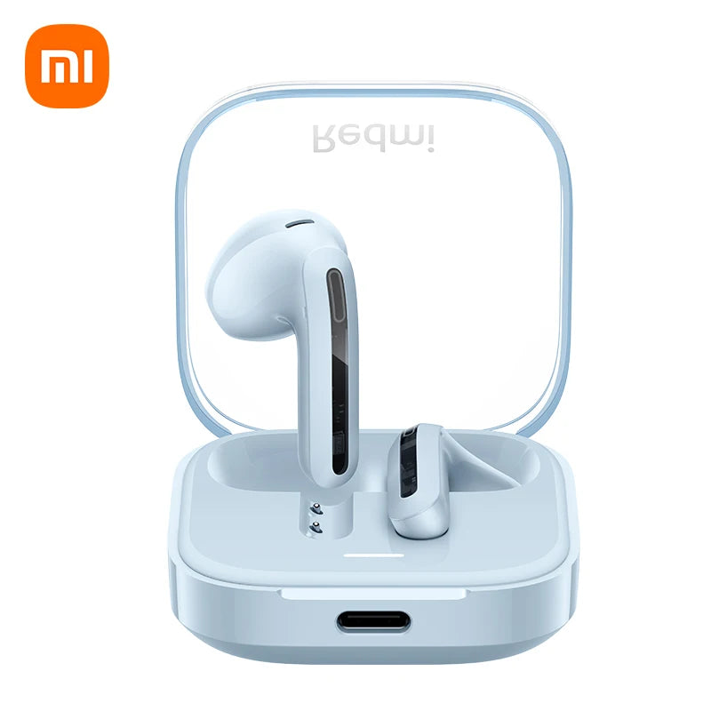 World Premiere Xiaomi Redmi buds 6 active 30 Hours long battery life Clear voice call headset Comfortable to wear earphone