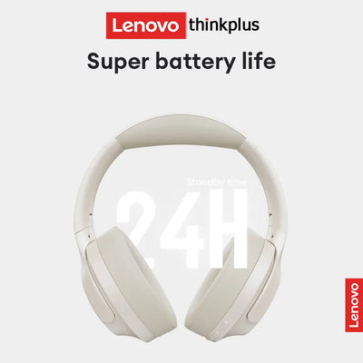 Lenovo Th46 Wireless Bluetooth V5.4 Headphones Scalable Super Battery Life Headset HD Calling Active Noise Reduction Earbuds