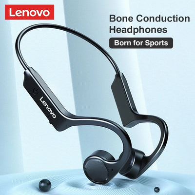 Original Lenovo X4 Bone Conduction Wireless Bluetooth Earphone IPX5 Waterproof Sport Headphone HD Call Touch Headset With Mic