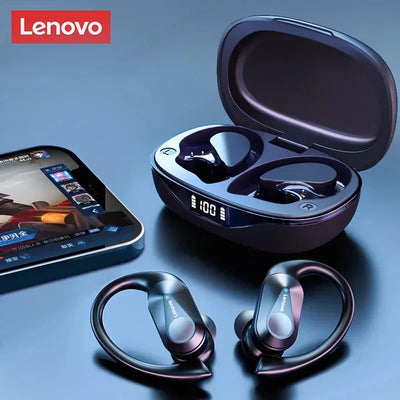 Lenovo Original LP75 TWS 5.3 Bluetooth Headphones Wireless Earphones LED Digital Display Noise Reduction Earbuds New