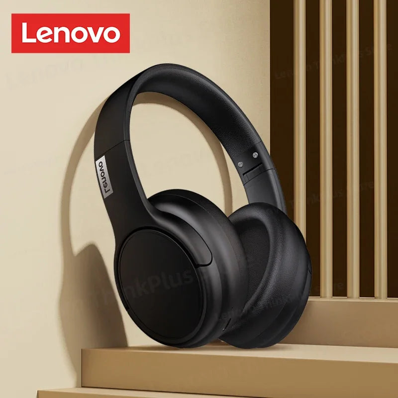 Original Lenovo TH20 Wireless Bluetooth V5.3 Headset New Gaming Dual Mode Foldable Sport Headphone HIFI Sound Music Earphone