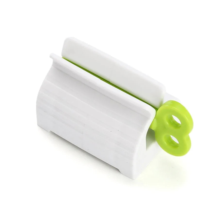 Toothpaste Holder Cleanser Squeezer Bathroom Accessories Set Rolling Toothpaste Squeezer Tube Toothpaste Dispenser