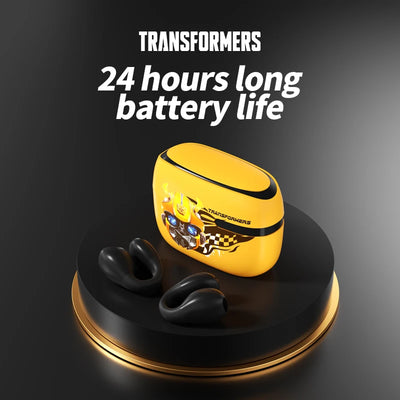 Transformers TF-T05 Earphones Bluetooth 5.3 Ear Clip Wireless Headphones Touch Control Earbuds Gaming Earphone Long Battery New