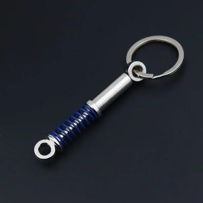 Creative Metal Car Accessories Keychain Zinc Alloy Turbo Gearbox Hub Brake Disc Pendant KeyRing for Men's Dad Birthday Gift