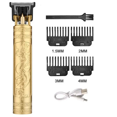 Vintage T9 Hair Cutting Machine Professional Hair Clipper Barber Men Hair Trimmer Shaver Electric Body Hair Beard Shaving