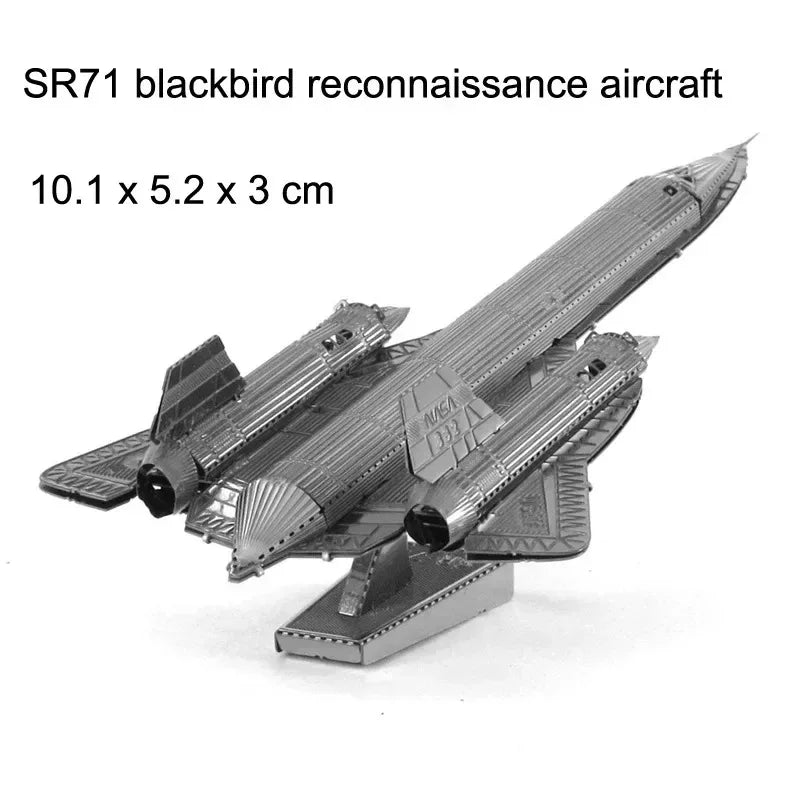 ألغاز معدنية ثلاثية الأبعاد لطائرات J-20 وJ-10B وSU-34 وKA-50 وUFO وطائرة هليكوبتر RAH-66 ونماذج تجميع يدوية الصنع