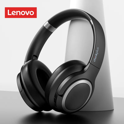 100% Original Lenovo TH40 Wireless Bluetooth Headset Deep Bass Over-Ear Earphones Smart Noise Reduction Gaming Earbuds With Mic