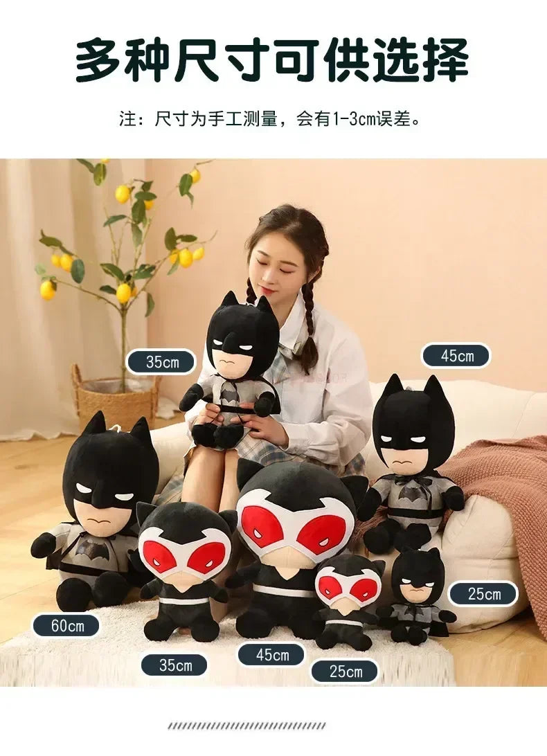 25/35cm Marvel Spiderman Plush Toy Soft Stuffed Cartoon Stuffed Doll Large Plush Boy Cloth Doll Pillow Kid Christmas Gift