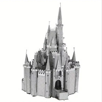 3D Metal Puzzle Cinderella Castle DIY Model Building Kit Adult Toys Birthday Gift