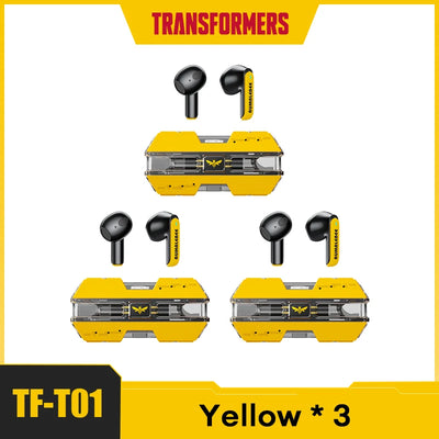 Transformers TF-T01 TWS Earphones Bluetooth 5.3 Wireless Earphone Low Latency HIFI Stereo Headset Gaming Music Dual Mode Earbuds