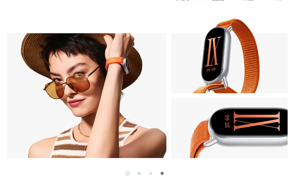 إصدار عالمي سريع الشحن من Xiaomi Smart Band 9 مقاس 1.62 بوصة AMOLED 150+ وضع رياضي عمر بطارية 21 يومًا * مراقبة النوم SpO2 * سوار