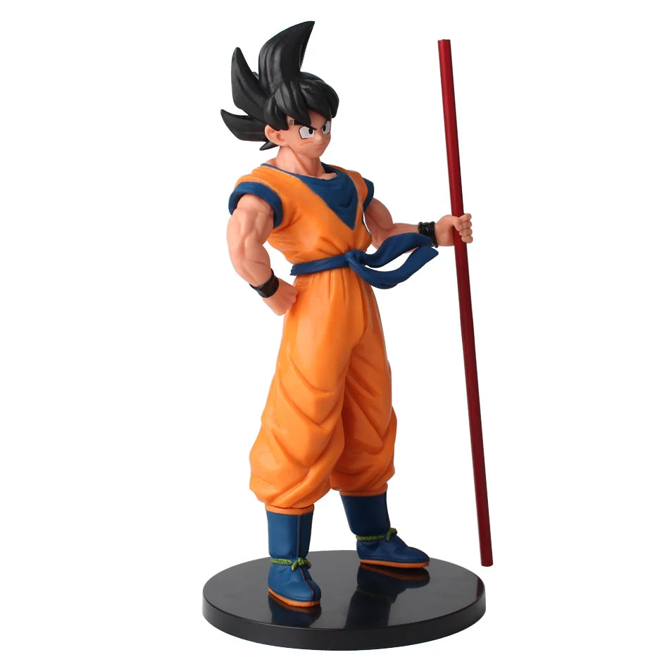 Dragon Ball Son Goku Super Saiyan Anime Character Action Doll Model Gift Collection Doll Anime Peripherals