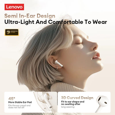 New Original Lenovo LP2 Pro Wireless Bluetooth V5.4 Stereo Earphones Dual Mode Game Earbuds Long Endurance HD Call Sport Headset