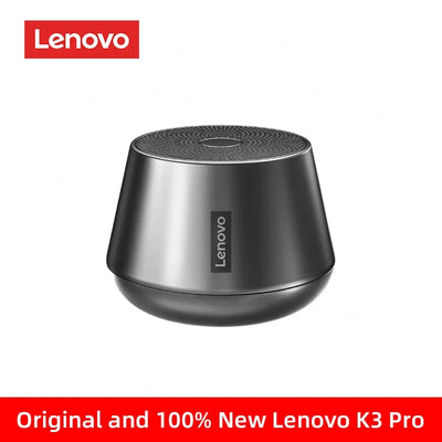 Lenovo K3 Pro Wireless Bluetooth Speaker Mini Stereo Sound Music Voice Sound Loudspeaker Portable with HD Call Microphone