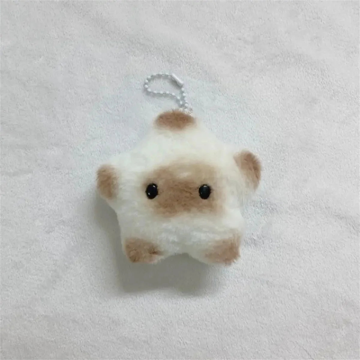 Cartoon Squeeze Capybara Plush Keychain Kawaii Plush Stuffed Soft Siamese Cat Keyring Toys Keyring Squeak Capibara Doll Kids