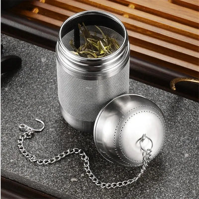 Tea Strainer Stainless Steel Tea Infuser Tea Leaves Spice Seasoning Ball Strainer Teapot Fine Mesh Coffee Filter Teaware