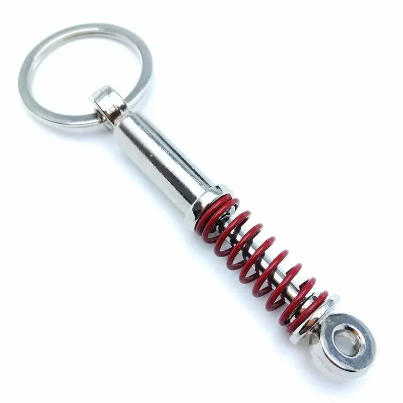 Creative Metal Car Accessories Keychain Zinc Alloy Turbo Gearbox Hub Brake Disc Pendant KeyRing for Men's Dad Birthday Gift