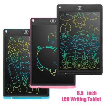 6.5 inch LCD Writing Tablet Drawing Board Montessori Educational Drawing Toys For Kids Students Magic Blackboard Toy Gift