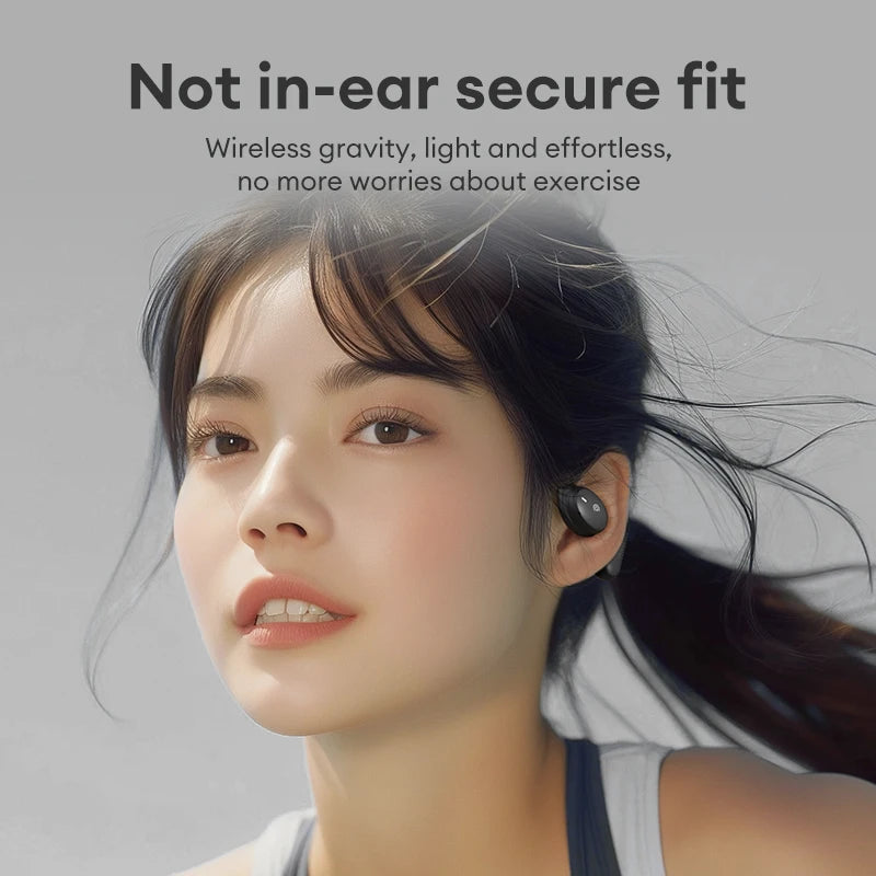 Choice Aigo SJ235 TWS Wireless Bluetooth 5.4 Touch Earbuds HiFi Sound Music Headset With Mic Waterproof Sport Earphones New 2024