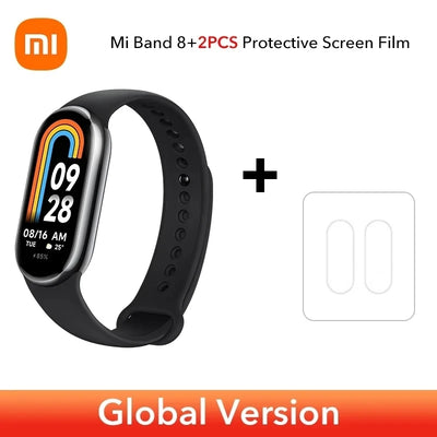 Global Version Xiaomi Band 8 1.62'' AMOLED Ultra Long Battery Life 16 Days Smart Bracelet 150+ Sport Modes  Smart band