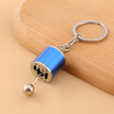 Mini Zinc Alloy Auto Parts Keychains Simulated Speed Gearbox Absorber Motor Piston Pendant Car Keys Holder Keyring Cute Men Gift