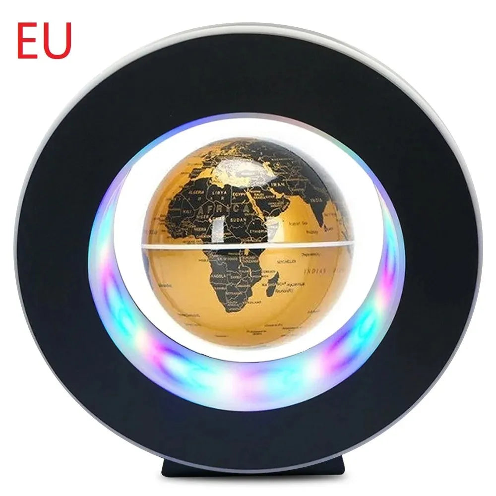 Magnetic Levitation Globe Birthday Gifts Electronic Antigravity Lamp Novelty Ball Light LED World Map Home Decoration Floating