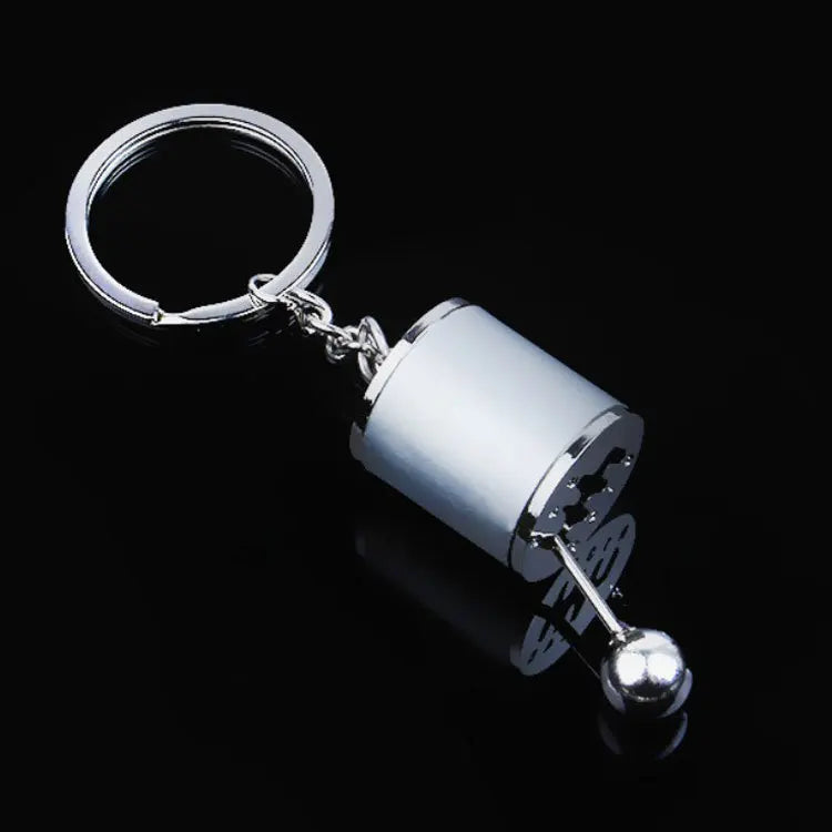 Creative Gear Head Keychain Speed Gearbox Keyring for Car Key Turbo Hub Brake Disc Pendant Shock Absorber Keys New Wholesale