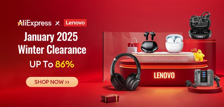 Lenovo Original LP75 TWS 5.3 Bluetooth Headphones Wireless Earphones LED Digital Display Noise Reduction Earbuds New