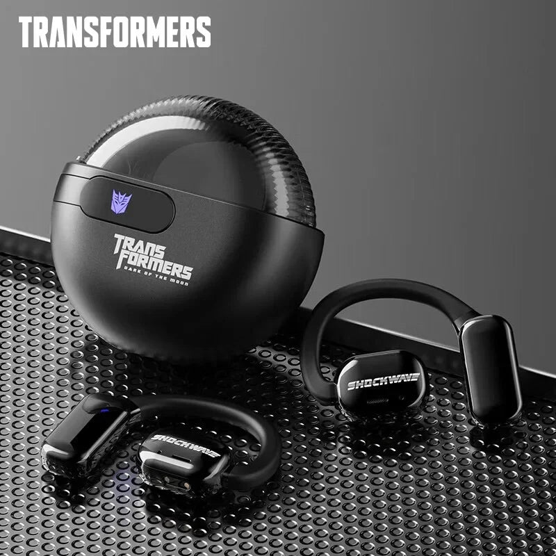 TRANSFORMERS TF-T09 New Bluetooth V5.3 Earphones Ear Hook Wireless Headphones  Long Battery Sports Earbuds Gaming