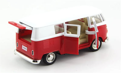 1/36 Diecasts Volkswagen Miniature Cars VW T1 Bus Toys Alloy Diecasts Scale Metal Collection Cars Models Vehicles Kids Toy Cars