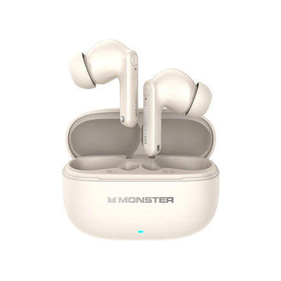 Monster XKT27 Bluetooth V5.4 Headset Long Standby Wireless HIFI Sound Earphones Intelligent Noise Reduction HD Call Earbuds