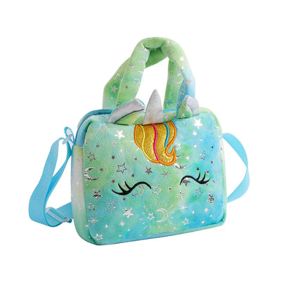 Sweet Unicorn Handbags For Girls Lovely Kids Crossbody Bag Children Gift Little Girl Small Purse