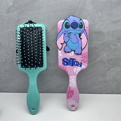 Miniso Disney Animation Lilo & Stitch Comb Series Cartoon Stitch Peripheral Air Cushion Massage Comb Children Girl Student Comb