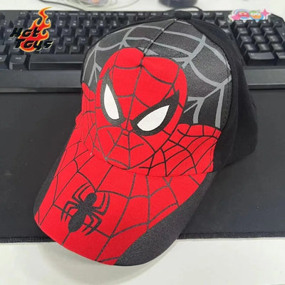 HotToys Spiderman Baseball Cap Superhero Peripheral Boys Girls Hats Cosplay Props Sunhat Childrens Gift Fashion Accessory 3-7y