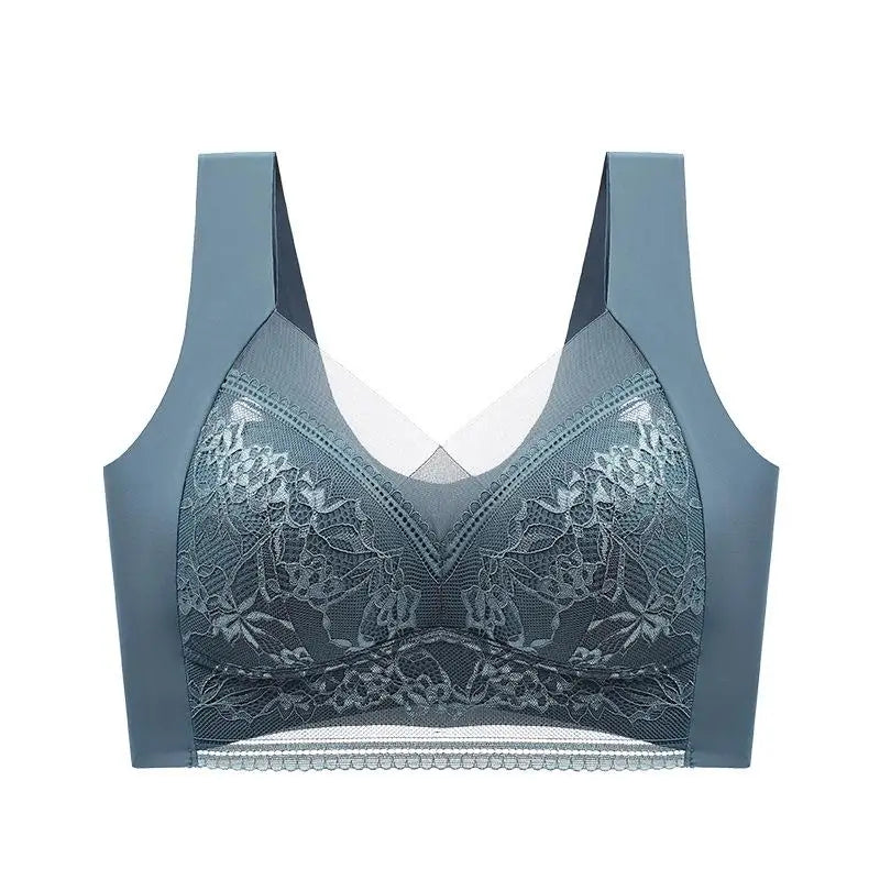 Plus Size Underwear For Women Seamless Push Up Bras Vest Sexy Lace Top Female Wireless Comfortable Braletter Sexy Lingerie