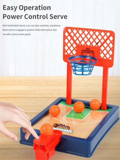 Mini basketball machine desktop portable travel or office game set, suitable for indoor or outdoor use. Fun toys Christmas gifts