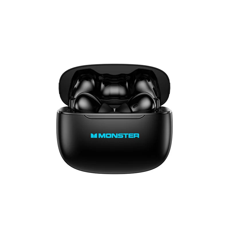 Monster Airmars XKT26 Wireless Bluetooth 5.4 Headphones TWS Hifi Stereo Earphones Gaming Headset Noise Reduction Sports Earbuds