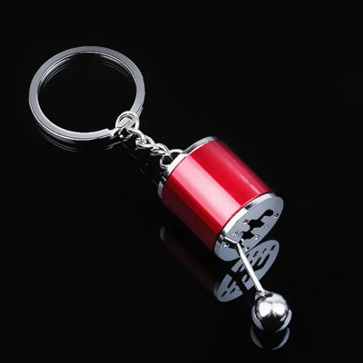 Creative Gear Head Keychain Speed Gearbox Keyring for Car Key Turbo Hub Brake Disc Pendant Shock Absorber Keys New Wholesale