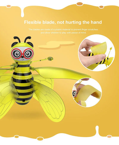 Little Bee Flying Vehicle Aircraft Gesture Sensing  Vehicle Flying Helicopter Lights Children's Toys Birthday Gift Christmas