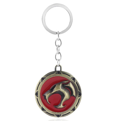 Cartoon Thundercats Keychain Women Men Jewelry Sword Weapon Model Metal Pendant Keyring For Fans Gifts