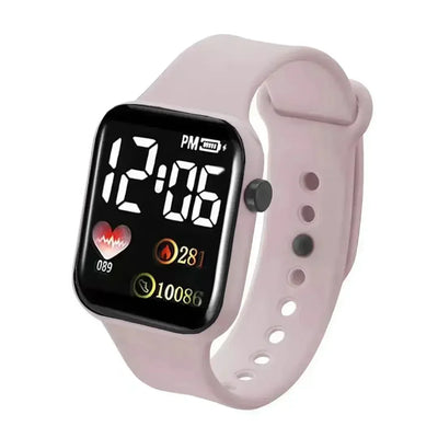 ساعات رياضية LED ساعة ذكية للرجال والنساء ساعات يد رقمية كاجوال سيليكون Montre Femme Relojs Para Mujer هدايا